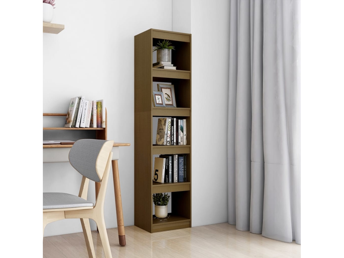 Vidaxl Estante/divisória 40x30x167,5 Cm Pinho Maciço Castanho Mel