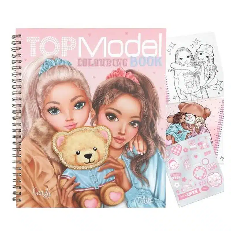 Libro De Colorear Topmodel Colección Team Teddy 13210 Depesche Depeschemás De 6 Añosp24