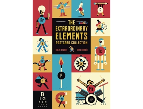 Livro The Extraordinary Elements Postcard Collection De Colin Stuart (inglês)