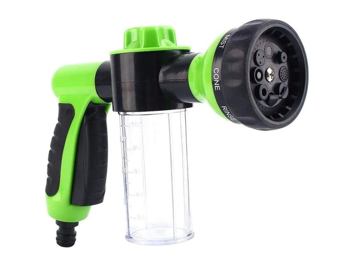Spray Foam Jardin Mangue Dispenser Sabão Pistola Para Lavagem Carro Banho Pets Plantas