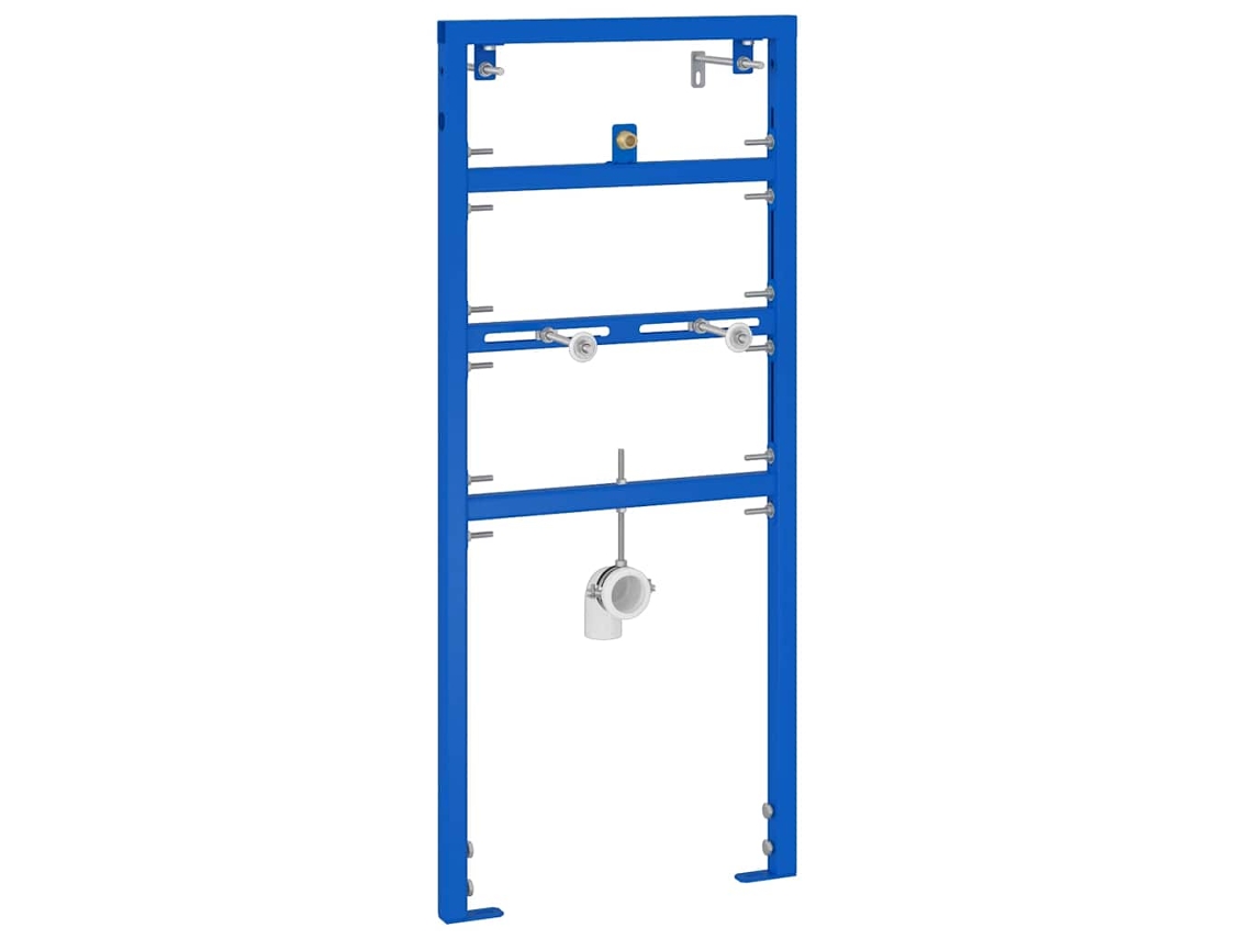 Vidaxl Suporte De Parede Para Sistema De Urinário Azul 50 X 3 X 112 Cm
