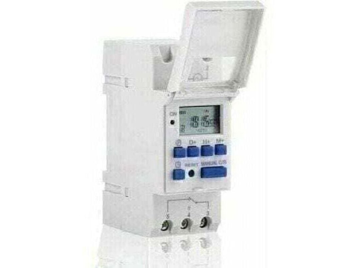 Temporizador Digital AQUAFORGE com visor LCD, 16 configurações, 220V