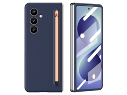 Capa Para Galaxy Z Fold 8 Ultra Integral 360° Acabamento Mate Com Caneta