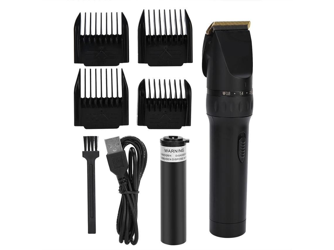 Máquina de Cortar Cabelo Elétrica 2026 para Barbearia, Aparador de Barba e Cabelo para Homens - Profissional
