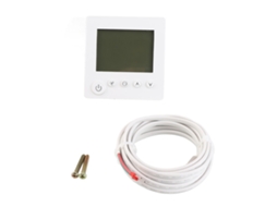 Controlador De Temperatura Com Tela Lcd, Modos De Economia De Energia E Configuração De Horário