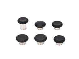 6pcs Ponteiros De Metal De Substituição Com Grip Para Xbox One Elite Series 2