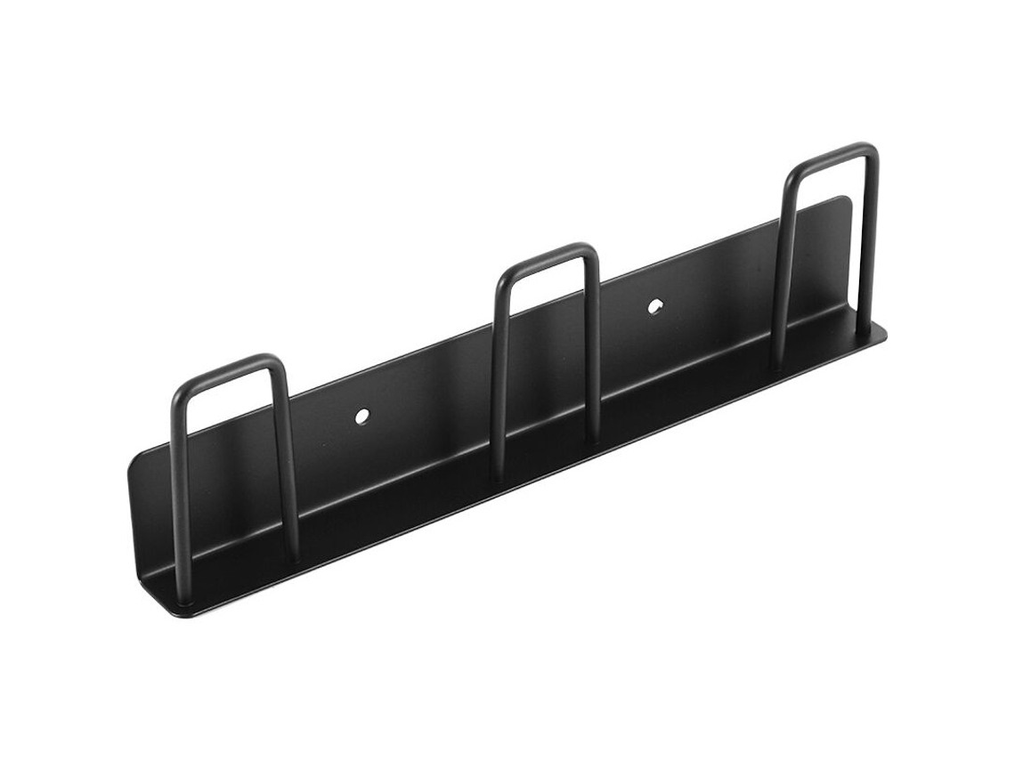 Suporte de parede para flocos com escorredor, sem necessidade de furos, em aço inoxidável vermelho. -aquaforge