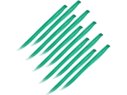 Apliques de cabelo com presilhas, visual fresco e glamoroso, 10 peças, verde, alta sedosidade.