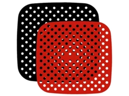 Almofada de Silicone para Fritadeira a Ar Tapetes Reutilizáveis para Fritadeira Fácil de Limpar Tapete para Cesta 478