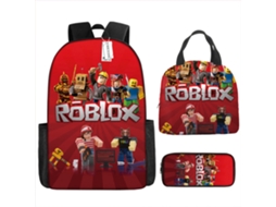 KOHREE Conjunto de Três Peças de Mochila Roblox