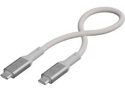 Cabo USB-C para USB-C LINQ LQCU4030 (0.3 m - Branco)