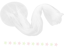 Mosquiteiro Decorativo Happyyami Para Cama Com Estrelas, Mosquiteiro Dobrável Para Camas, Proteção Leve E Respirável