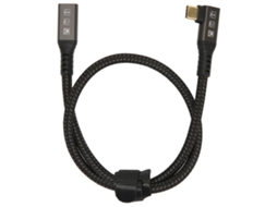 Cabo De Extensão Usb4.0 Tipo-c Macho Para Fêmea Transmissão De Vídeo 8k Carregamento 100w Transferência De Dados 40gbps