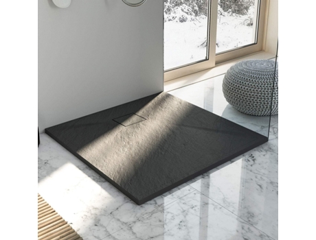 Base De Duche Rea Magnum 90x90 Black