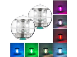 Luzes Solares para Piscina, Flutuantes com Mudança de Cor AQUAFORGE