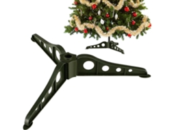 Suporte Healeved Estável para Árvores de Natal Artificiais, À Corrosão, Feito de Abs, com Haste Central Removível e CHABERLU