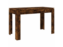 Mesa Jantar MAISON EXCLUSIVE em Madeira Processada Carvalho Fumado (120x60x76 cm)