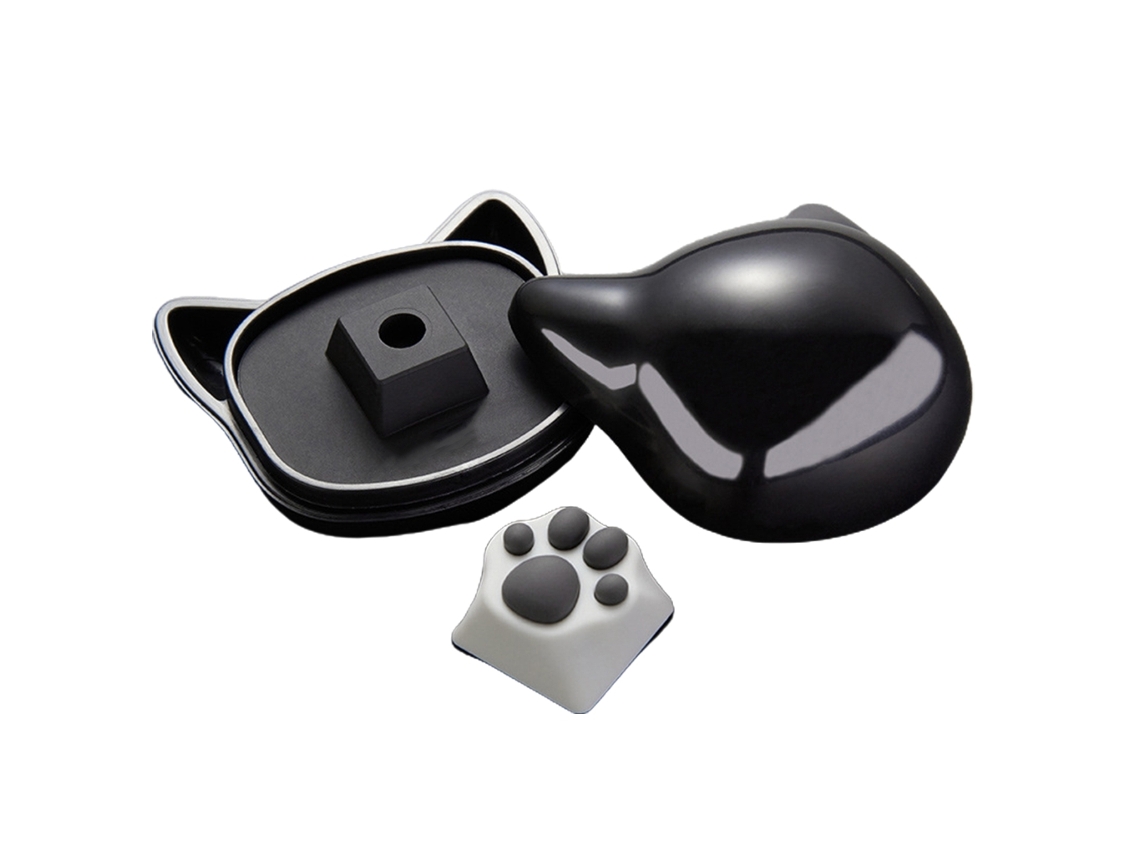 Teclas De Pata De Gato Fofas Atualizadas, Teclas De Abs Duráveis, Perfil Oem, Para Teclados Mecânicos Com Estrutura Cherry Mx Slowmoose