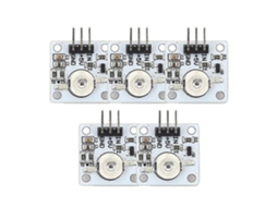 Conjunto De 5 Transmissores De Controle Remoto Infravermelho Led De Alta Potência De 1w/3w, 940nm, Para Televisores (3w).