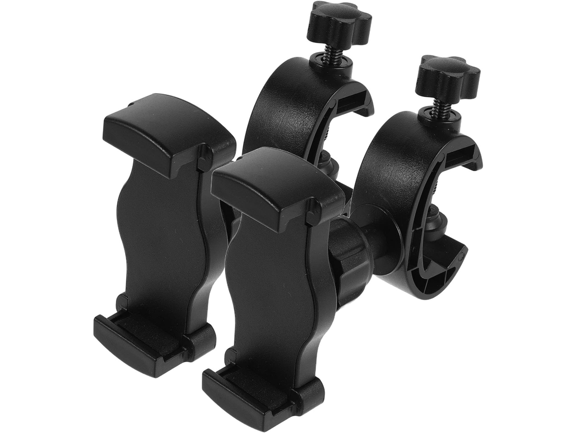 Suporte De Celular Com Junta Esférica, Pacote Com 2 Unidades, Abs Preto