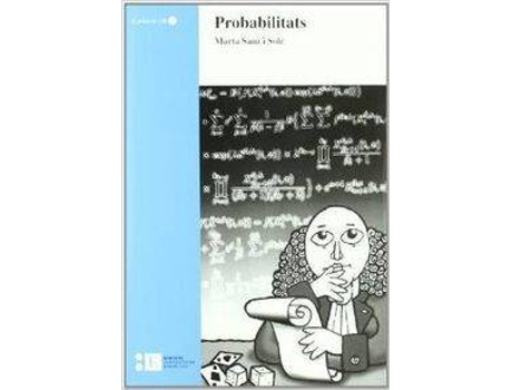 Livro Probabilitats de Marta Sanz I Sole (Catalão)