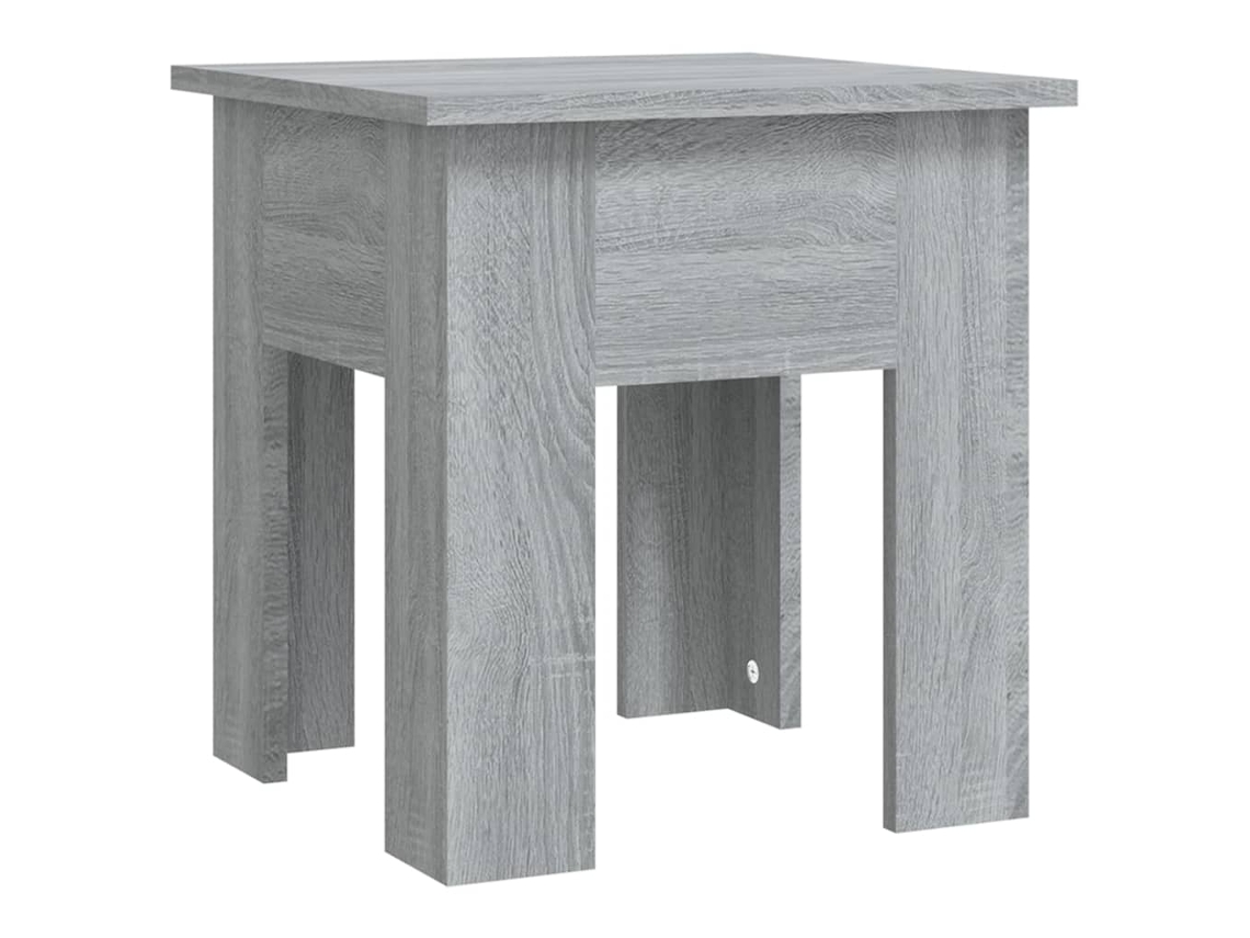 Coffee Table, Coffee Tables Vidaxl Cinzeto Madeira Processada (40 X 40 X 42 Cm)