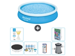 Bestway Piscina Bestway Fast Set Redonda - 366x76 Cm - 7-peças S34