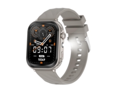 Smartwatch Com Bateria De 1000mah, Chamadas Bluetooth E Lanterna (cinza)