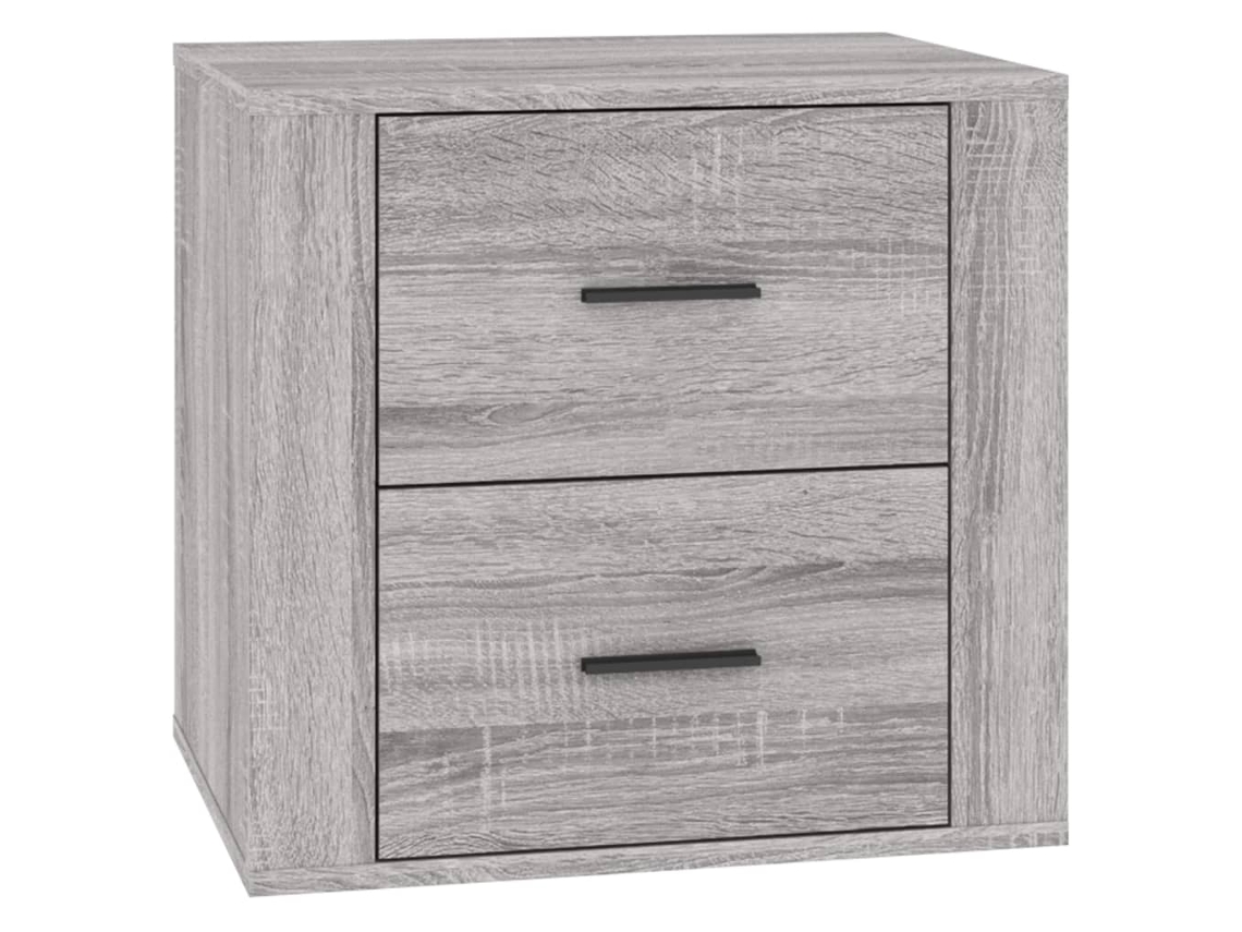 Mesa de cabeceira 50x39x47 cm Sonoma Cinzento MAISON EXCLUSIVE