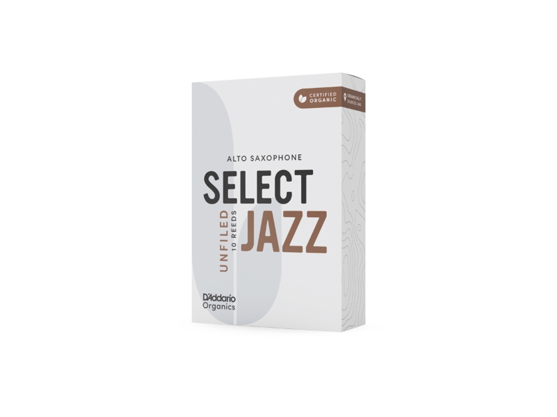 Organic Select Jazz Unfiled 2.0 Medium DADDARIO