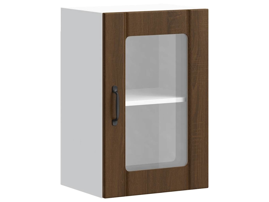 Kitchen Wall Cabinet, Kitchen Wall Cabinets Vidaxl Marrom Madeira Processada (n/a)