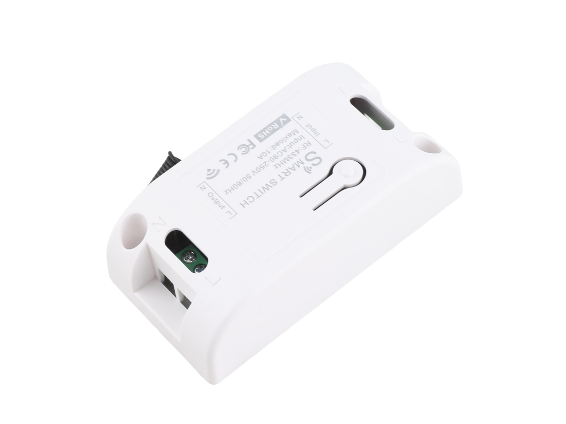Laxiscreed Interruptor Inteligente Rf 433mhz Wifi Com Controle Remoto E Temporizador