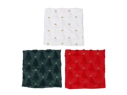 3 fronhas de Natal, 18 polegadas, pelúcia, bordado, decorativa, sofá, quarto, sala S/MARCA