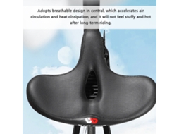 ASSENTO de Bicicleta Mali West Biking, confortável, com absorção de impacto