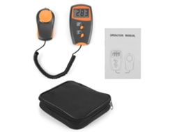Yuru medidor de Luz Digital Luxmeter LX1010BS, LCD, Testador Ambiental, 1-100000 Lux
