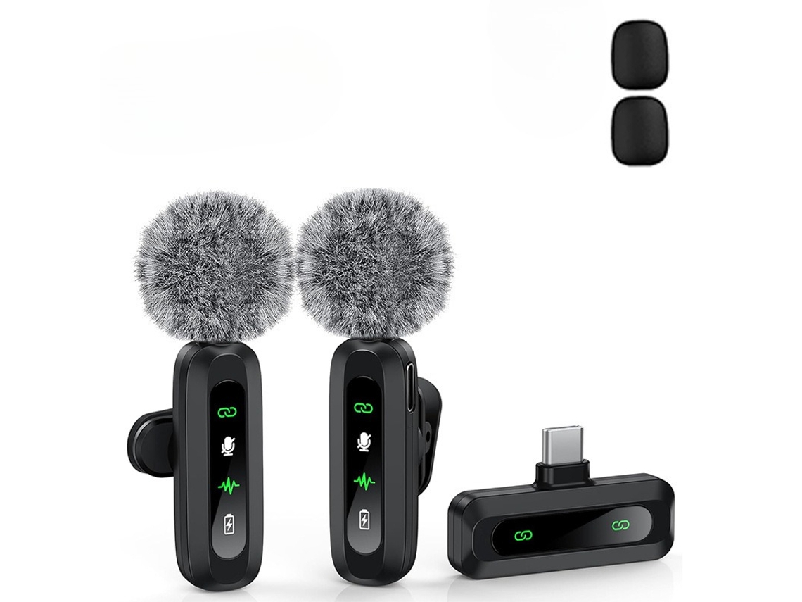 Microfone Lapela S/fio DIGITALLAB para Iphone e Android