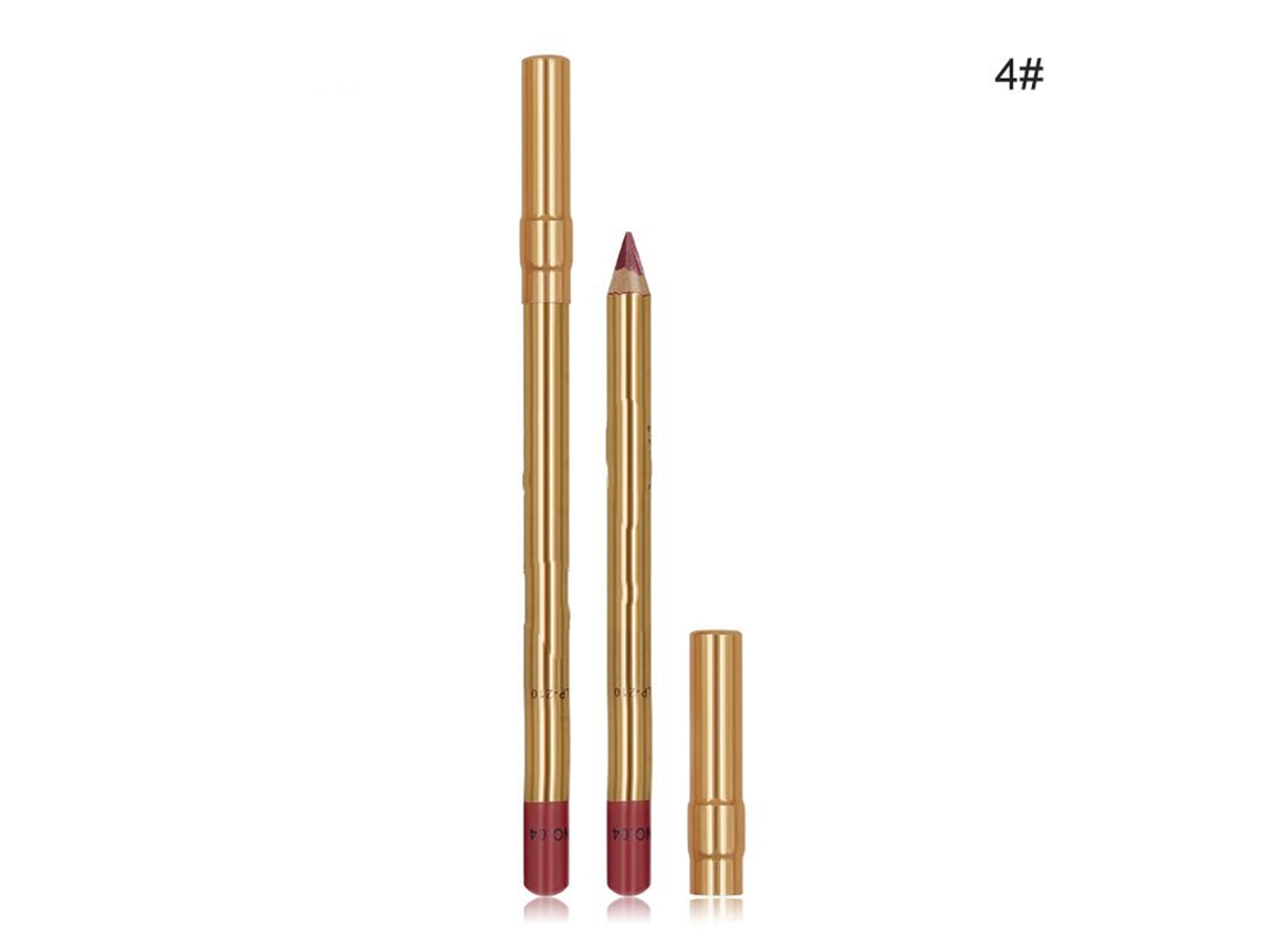Lápiz Labial Imagic Lipliner Gold Tube Contorno Labial Lp210 4 Maquillaje Labial