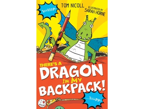 Livro Theres A Dragon In My Backpa