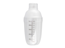 Eyf shaker de Coquetel com Escala 530ml em Resina Pc para Bebidas Bar Casa