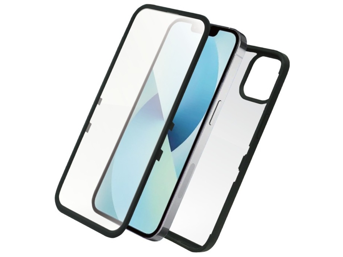 Capa Ultraresistente para iPhone 14 TIGER Vidro Temperado Transparente