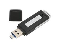 Gravador de áudio com interface USB dupla, redução de ruído, EOOCOO