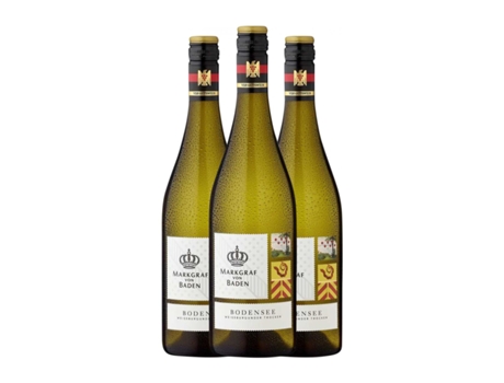 Vinho branco MARKGRAF VON BADEN Pinot Branco Seco Gutswein (0.75 L - 3 Unidades)
