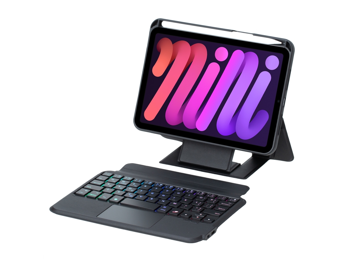 Capa de Teclado Bluetooth para Samsung Tab S9 com Teclado Mágico XIAOMOYU