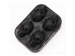 Molde De Silicone Flexível Em Formato Caveira 3d, Próprio Para Alimentos