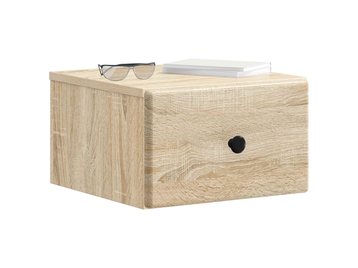 Gabinete de Canto Montado na Parede com Gaveta Carvalho Sonoma MAISON EXCLUSIVE