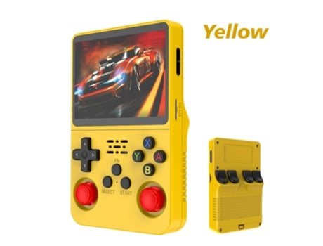 Console portátil, alta definição, sistema duplo, 64G, preta