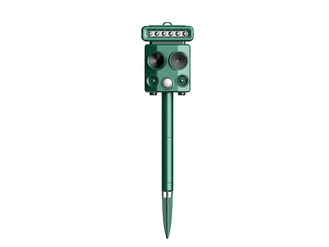 Repelente Solar Ultrassônico De Animais, Para Ambientes Externos, Com Detecção De Movimento Para Espantar Cães. Olysi Shop