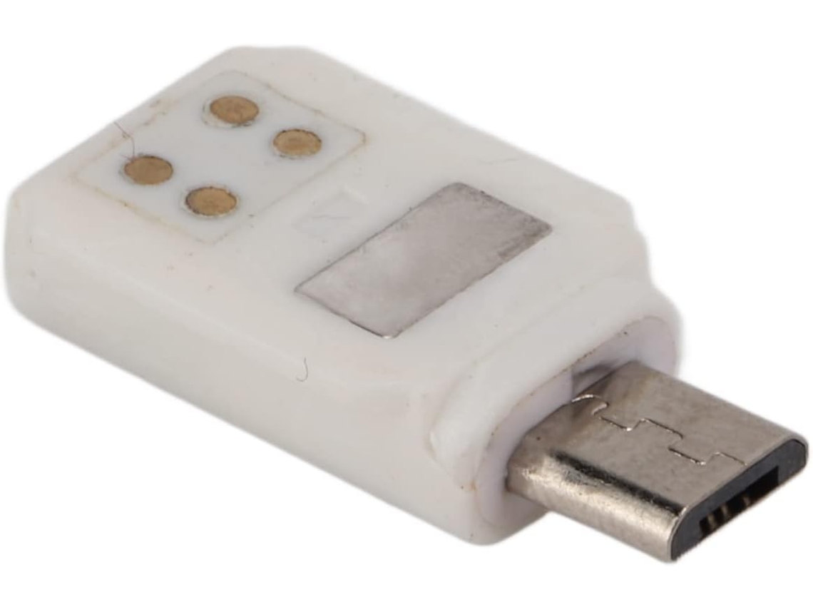 Adaptador SFUSHOS para smartphone com conector micro USB portátil e leve