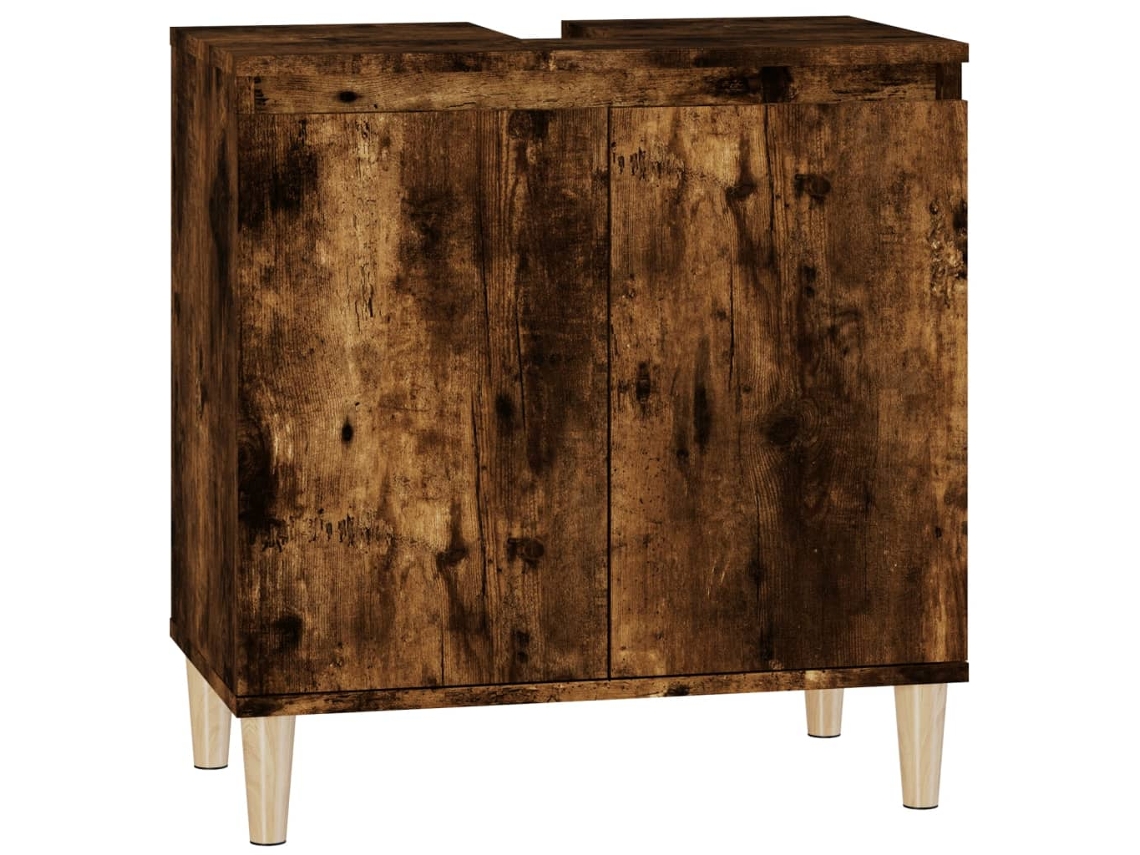 Sink Cabinet, Sink Cabinets Vidaxl Marrom Madeira Processada (n/a)