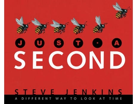 Livro just a second de steve jenkins (inglês)
